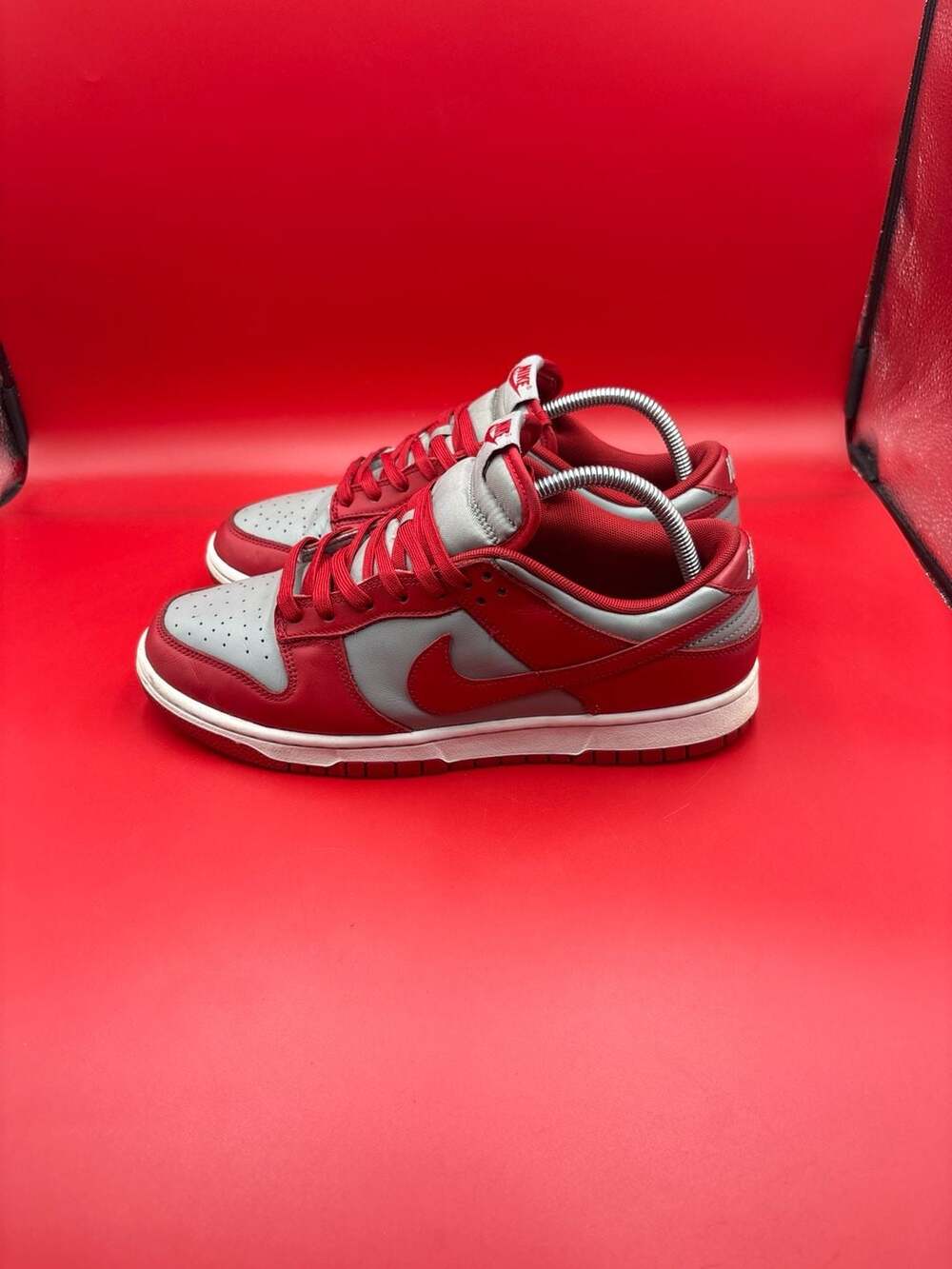 Nike Dunk Low Retro UNLV Medium Grey Varsity Red DD1391-002